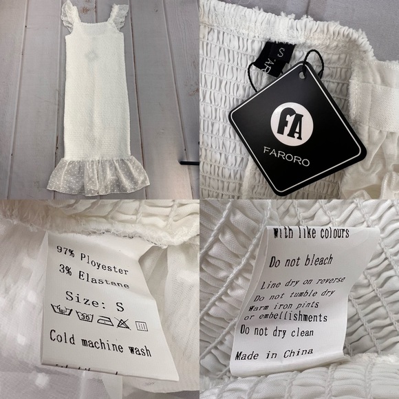 NWT Midi Dresses for Women - Backless Dress Square Neck Stretchy Ruched Fabric S - Picture 14 of 17